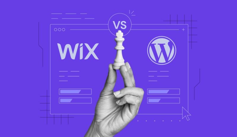 Wix vs WordPress website platform comparison